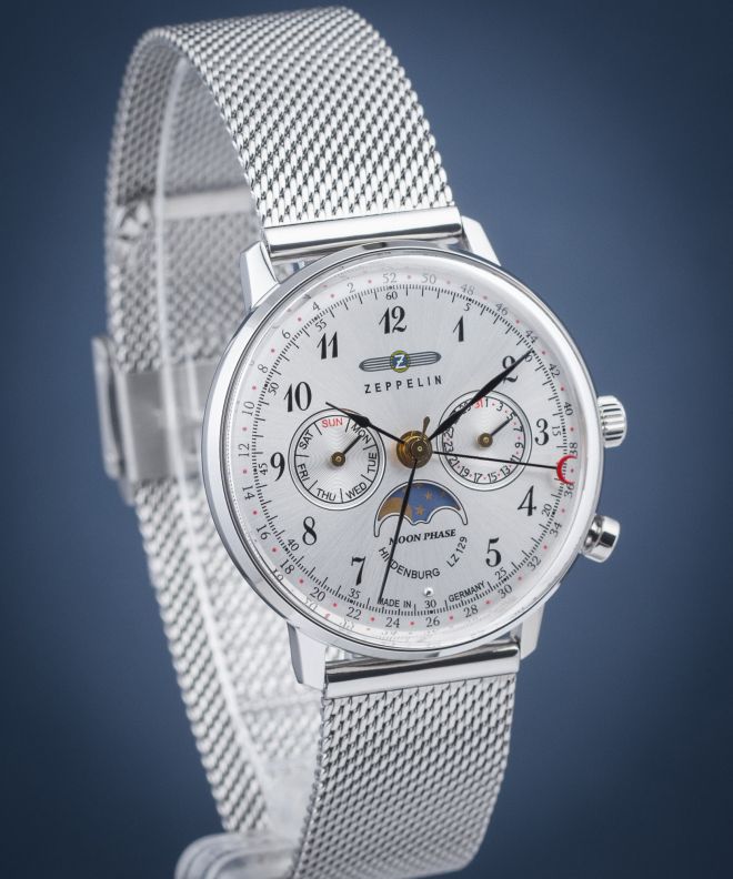 Zegarek damski Zeppelin LZ129 Hindenburg Moonphase 7037M-1