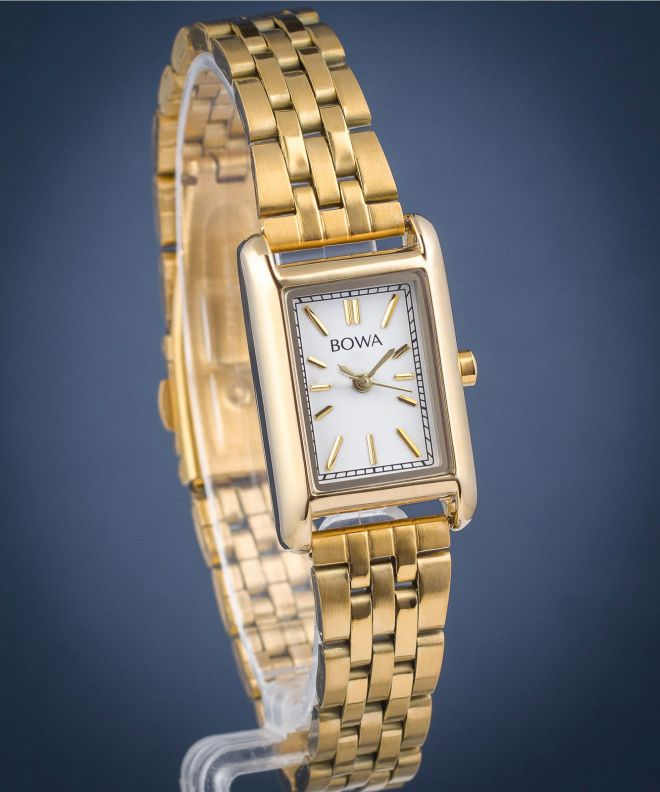 Zegarek damski BOWA Paris White-Gold Steel 20 PS194-54-144S
