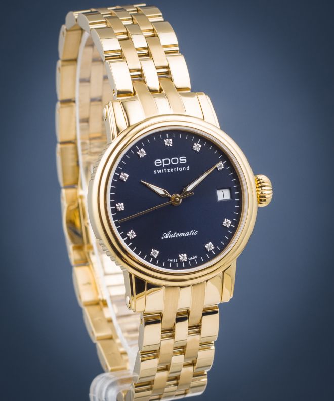 Zegarek damski Epos Diamond Automatic 4390.152.22.86.32