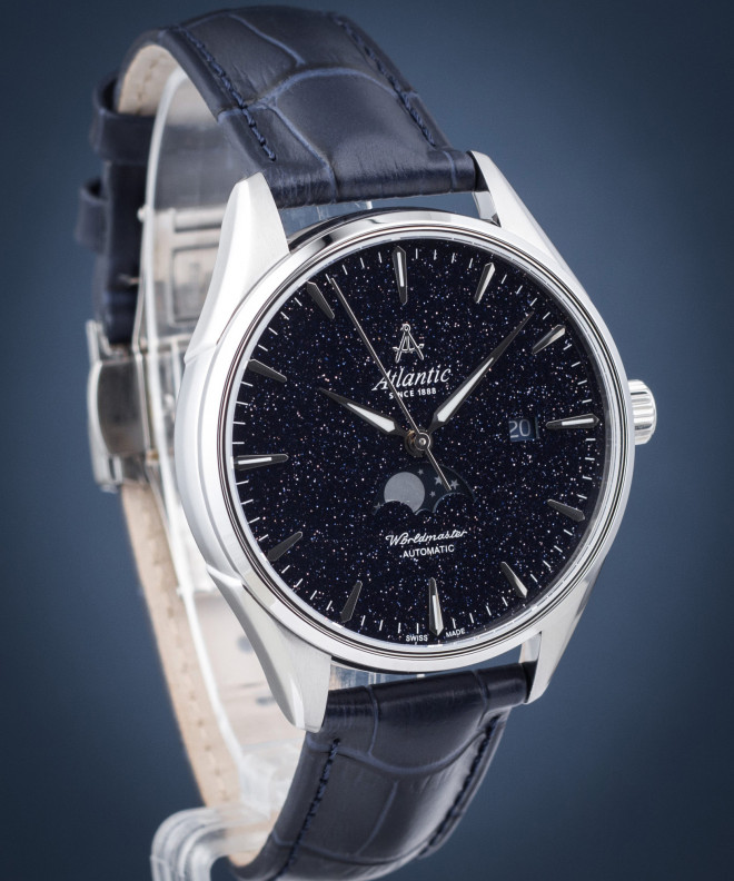 Zegarek męski Atlantic Worldmaster Nightsky Moonphase Automatic 52783.41.91
