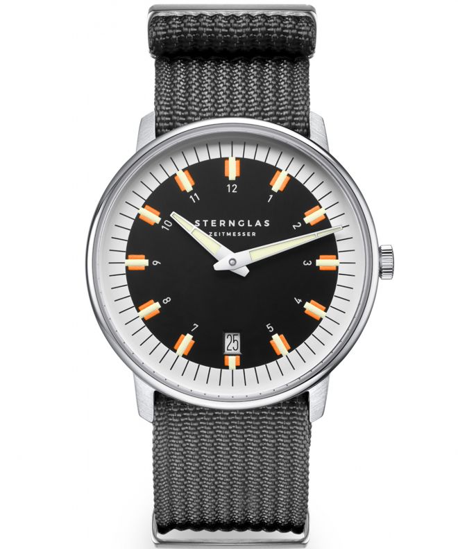 Zegarek męski Sternglas Egor Black Silver S01-EG03-FI04