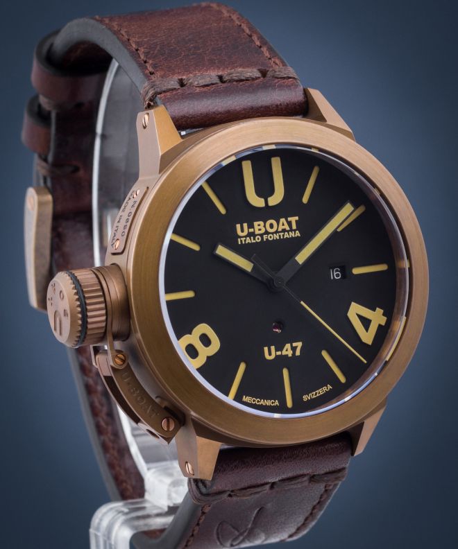 Zegarek męski U-BOAT Classico U-47 Bronze 7797