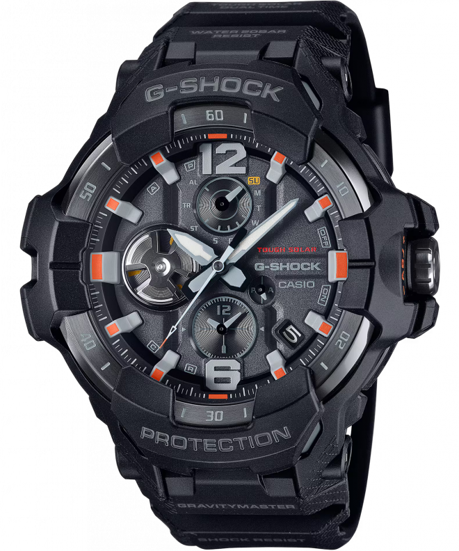 Zegarek męski Casio G-SHOCK Gravitymaster Dual Time Solar GR-B300EC-1AER