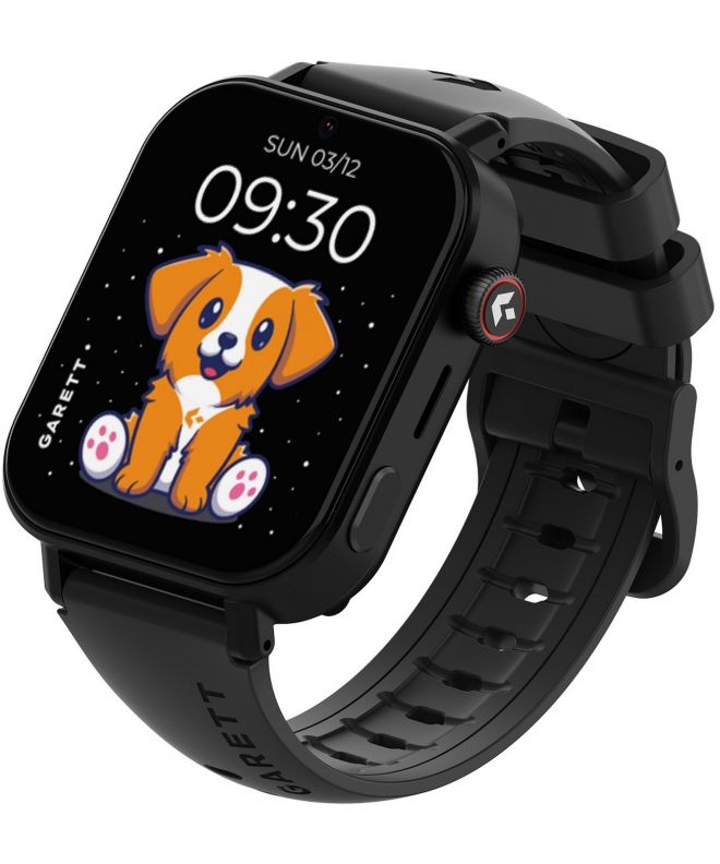 Smartwatch dziecięcy Garett Kids Rel 4G Black 5904238486528