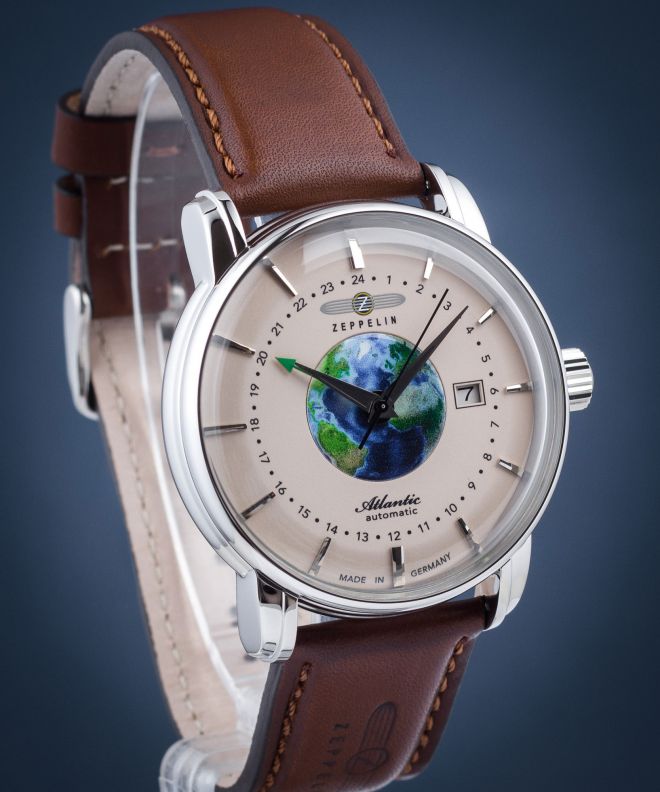 Zegarek męski Zeppelin Atlantic Automatic GMT 8468-5