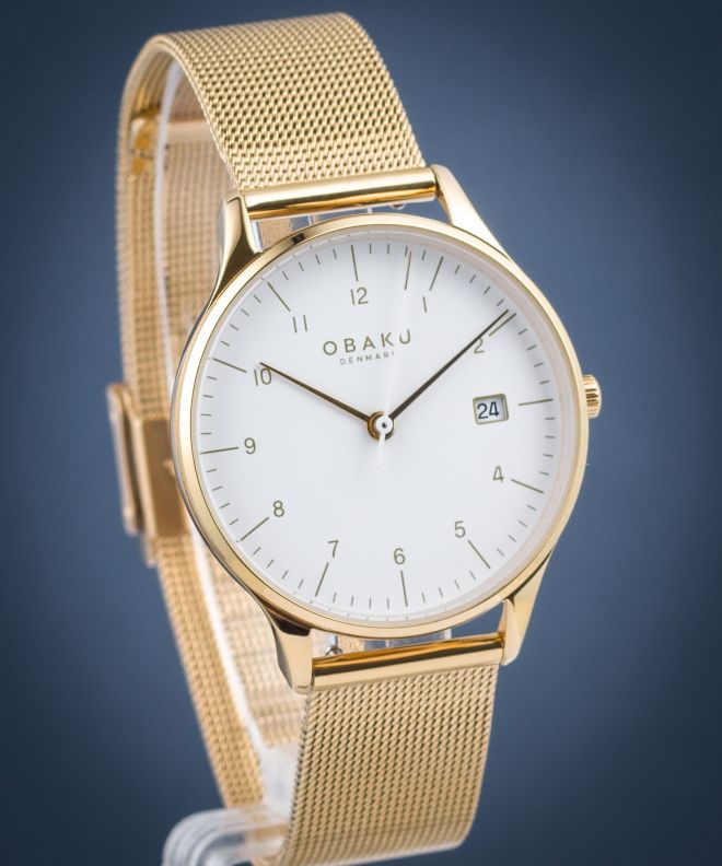 Zegarek damski Obaku Chia Lille V298LDGWMG