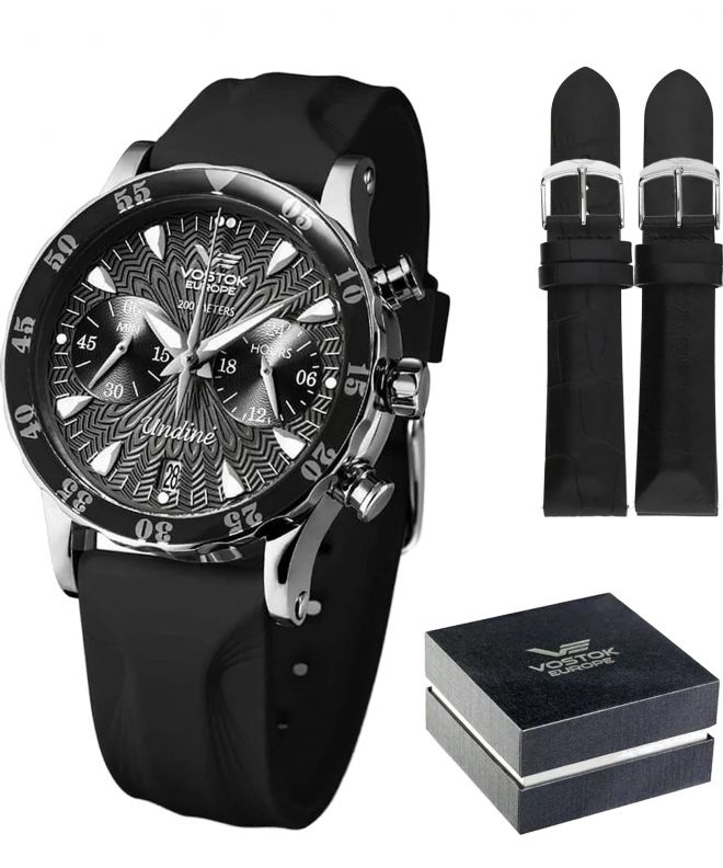 Zegarek damski Vostok Europe Undine Chronograph Limited Edition VK64-515A523