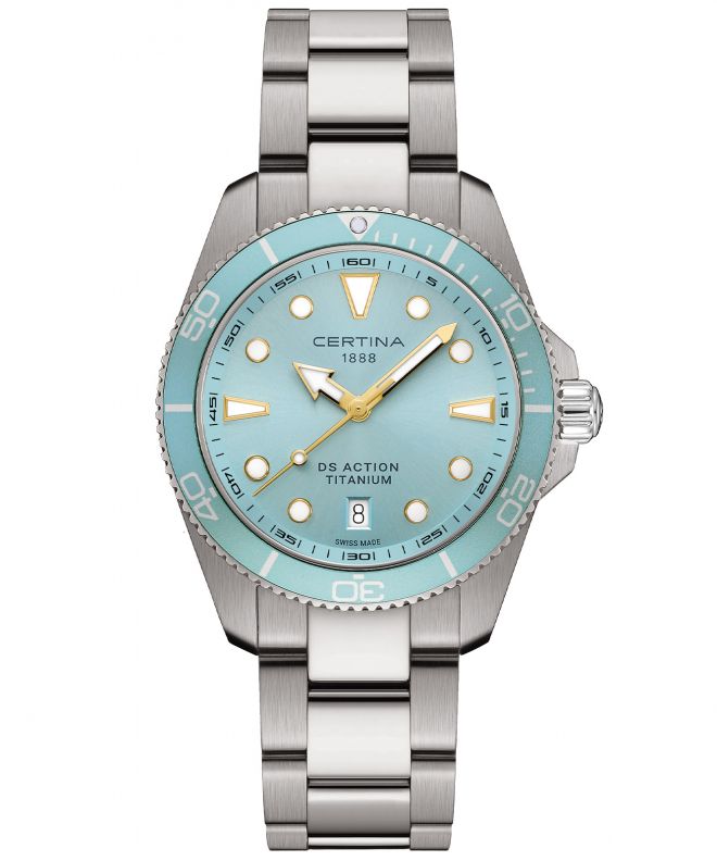 Zegarek męski Certina DS Action Titanium Diver C048.410.44.351.00 (C0484104435100)