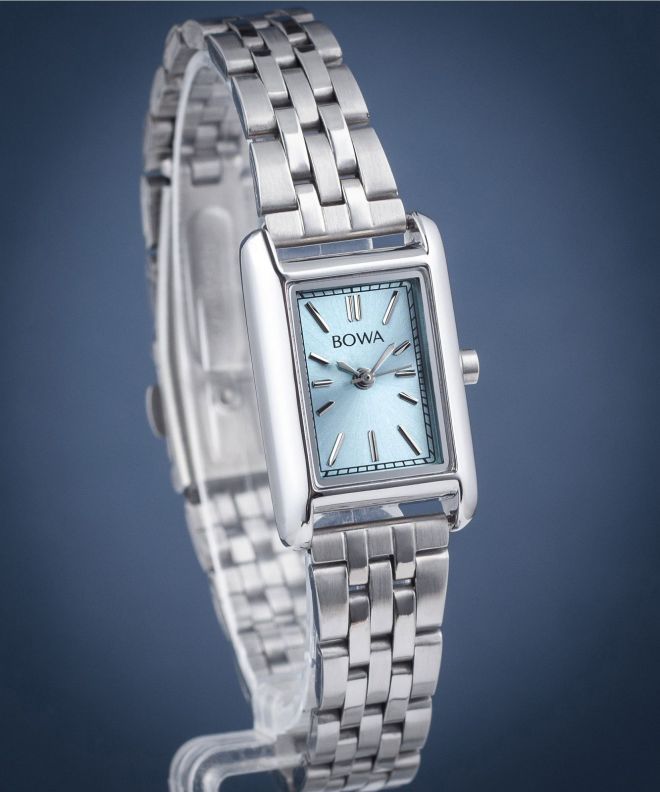 Zegarek damski BOWA Paris Ice-Blue Silver Steel 20 PS195-95-145S