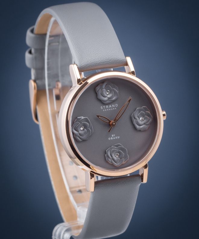 Zegarek damski Strand by Obaku Flower S733LXVJVJ