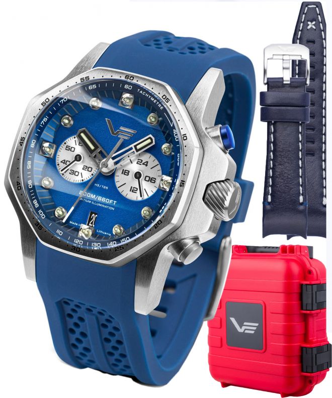 Zegarek męski Vostok Europe Atomic Age Sakharov Line Chrono Limited Editon VK64-640A700