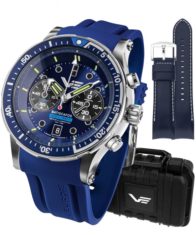 Zegarek męski Vostok Europe Batiscafos Chronograph SET 6S21-511A772