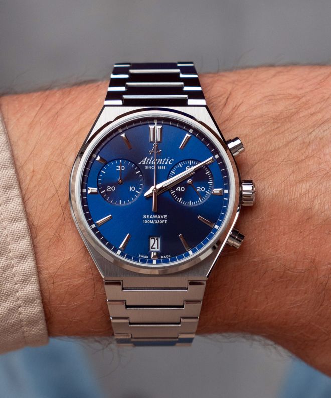 Zegarek męski Atlantic Seawave Chronograph 58466.41.51