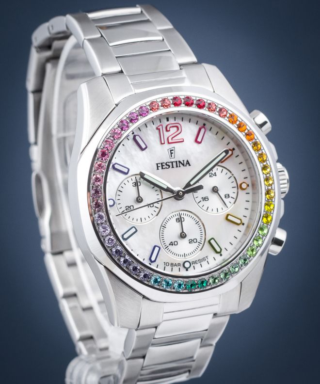 Zegarek damski Festina Boyfriend Chronograph F20606/2