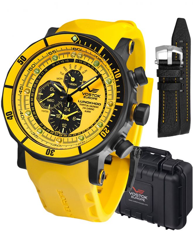 Zegarek męski Vostok Europe Lunokhod-2 Limited Edition YM86-620C504
