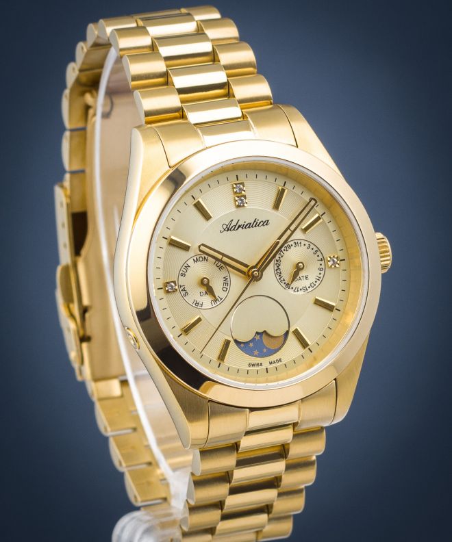 Zegarek damski Adriatica Moonphase A3802.1111QF