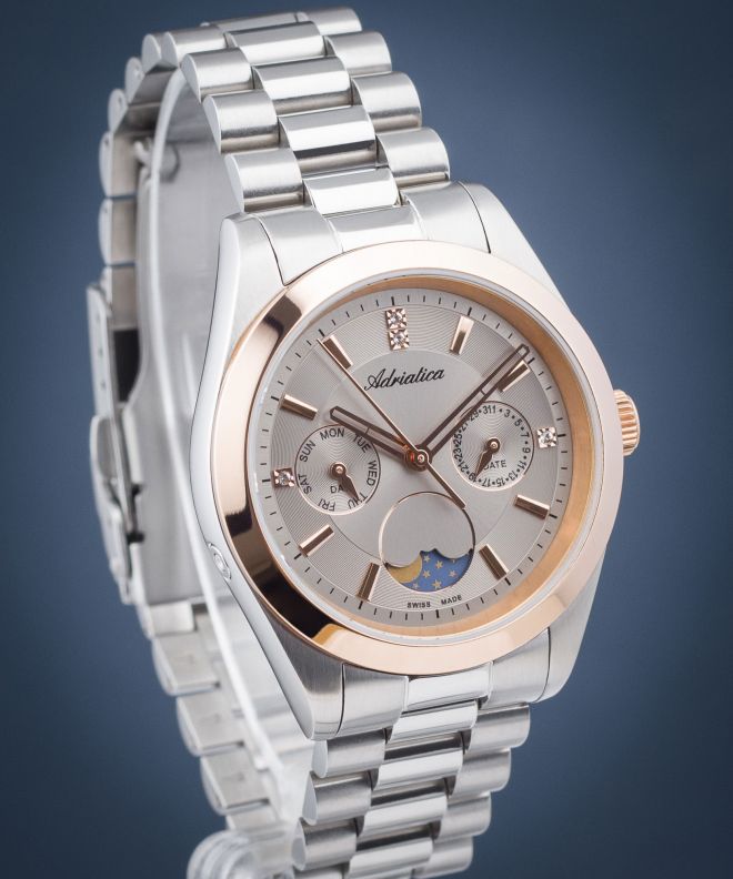 Zegarek damski Adriatica Moonphase A3802.R117QF