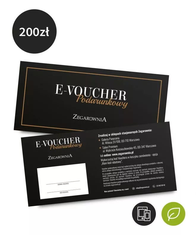 e-Karta Podarunkowa 200 zł (elektroniczna) eBON-200