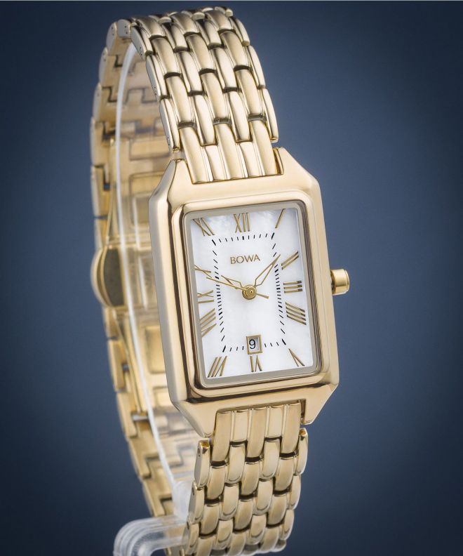 Zegarek damski BOWA Barcelona Pearl Gold Steel 23 BC234-154-144S