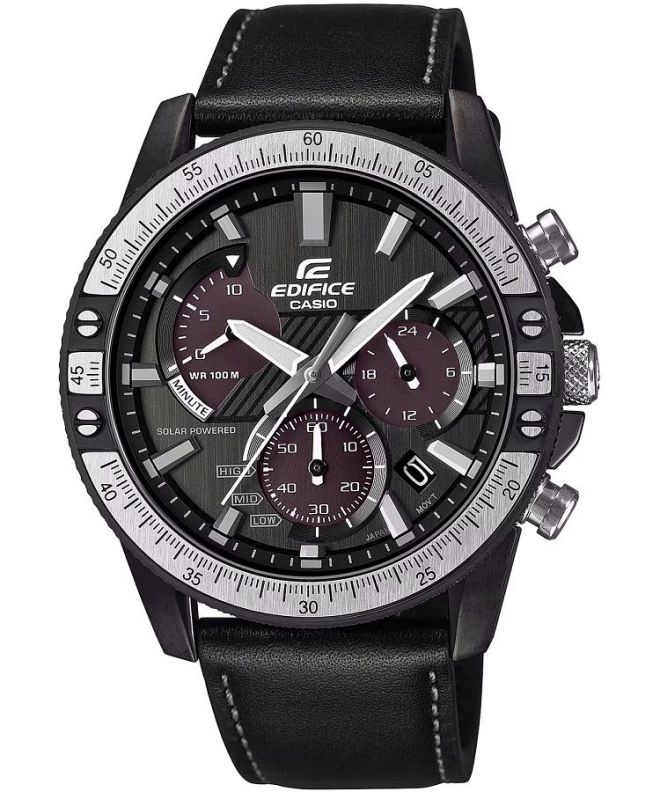 Zegarek męski Casio Edifice Motorsports Automotive Toolkit Inspired Design Series Solar Chronograph EQS-930TL-1AVUEF