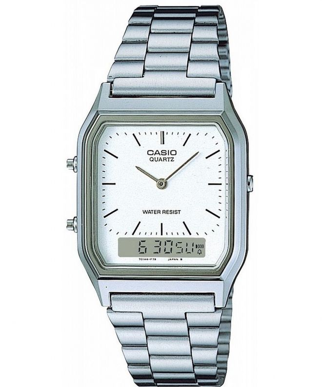 Zegarek Casio VINTAGE Edgy biały AQ-230A-7DMQYES