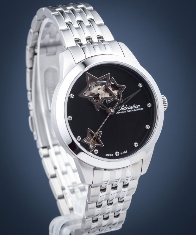 Zegarek damski Adriatica Diamond Automatic Limited Edition				 A3333.514MA