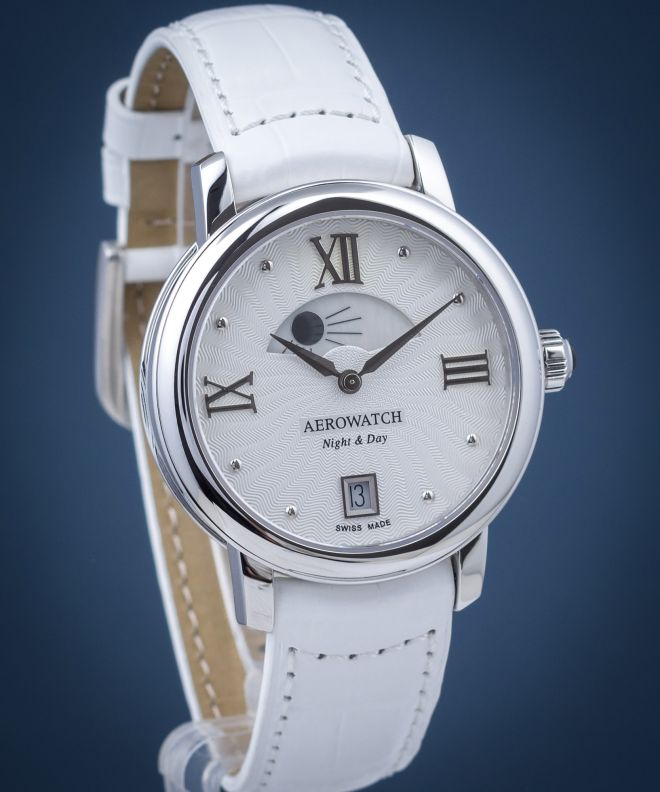 Zegarek damski Aerowatch Renaissance Night & Day 44938-AA14