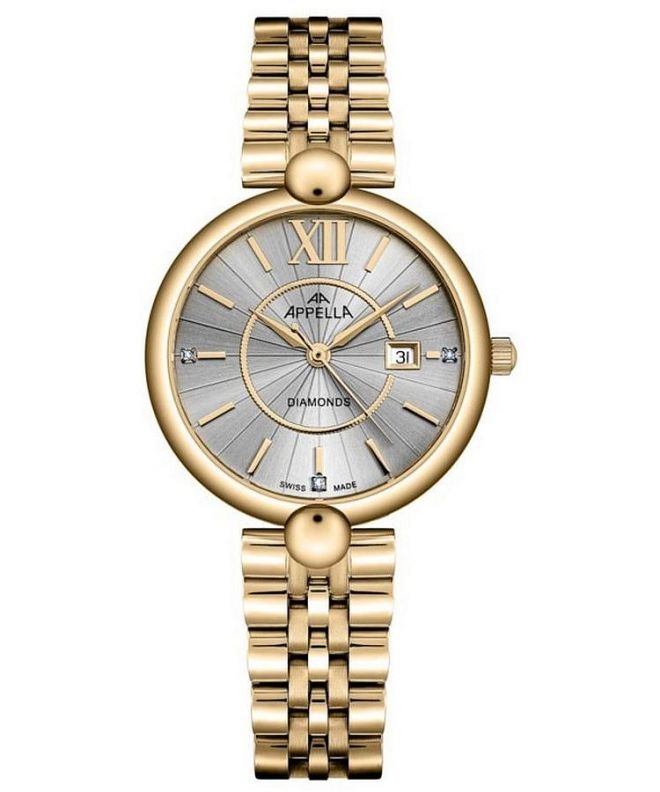 Zegarek damski Appella Classic Diamonds L50011.1167DQ