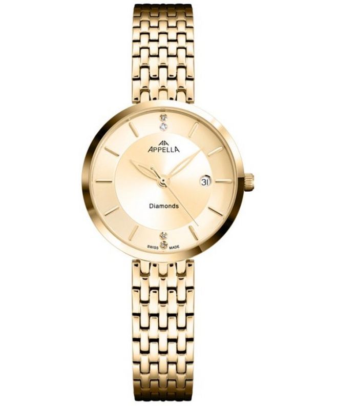 Zegarek damski Appella Classic Diamonds L50013.1191DQ