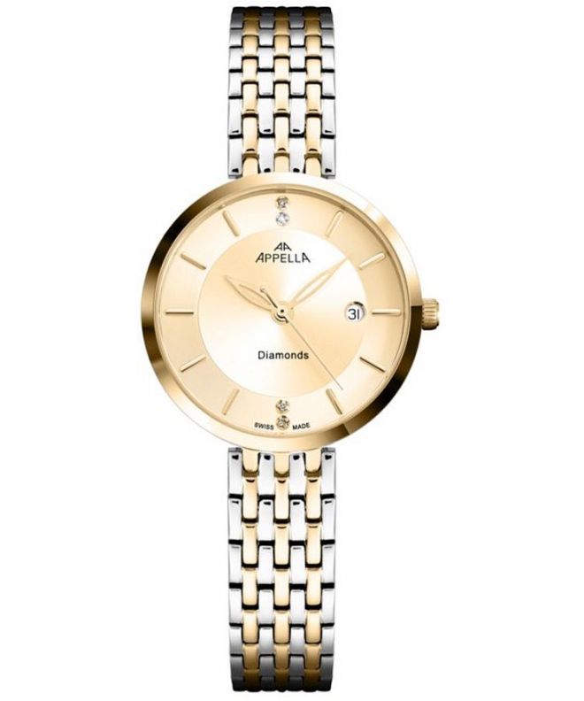 Zegarek damski Appella Classic Diamonds L50013.2191DQ