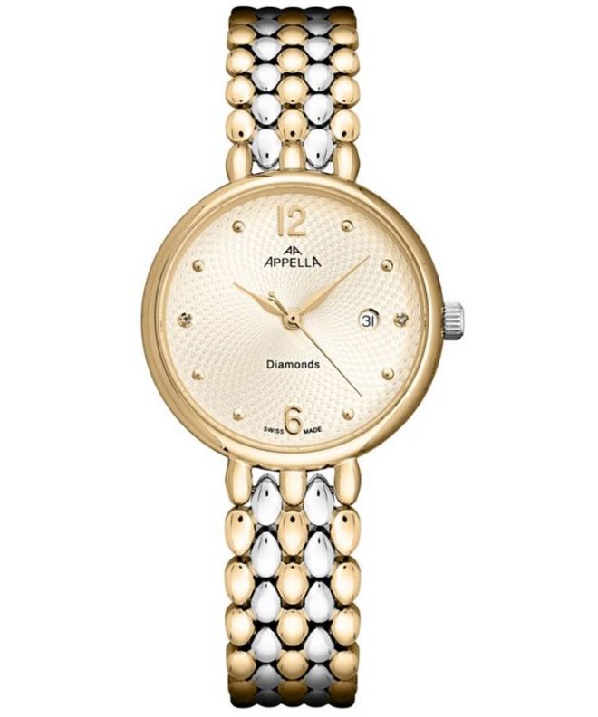 Zegarek damski Appella Classic Diamonds L50014.2171DQ