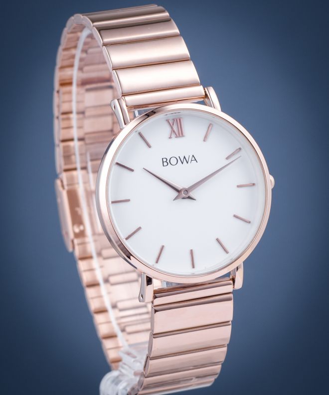 Zegarek damski BOWA London White Rose-Gold Steel LO337-27-167S