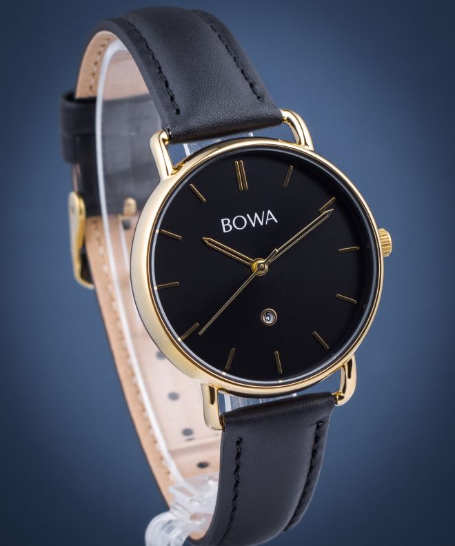 Zegarek damski BOWA Milan Gold-Black 34 MI344-14-161L