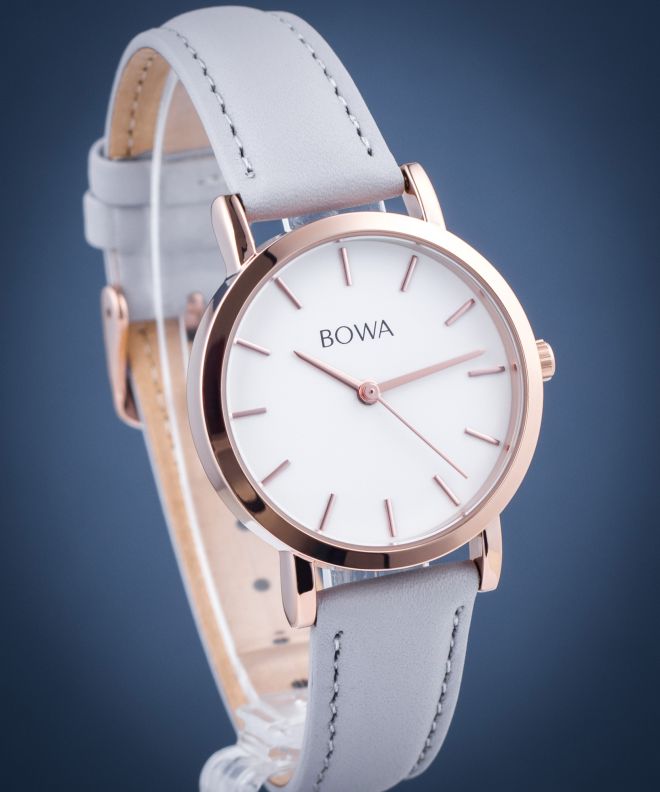 Zegarek damski BOWA Tokyo Rose-Gold Grey 33 TO337-27-166L