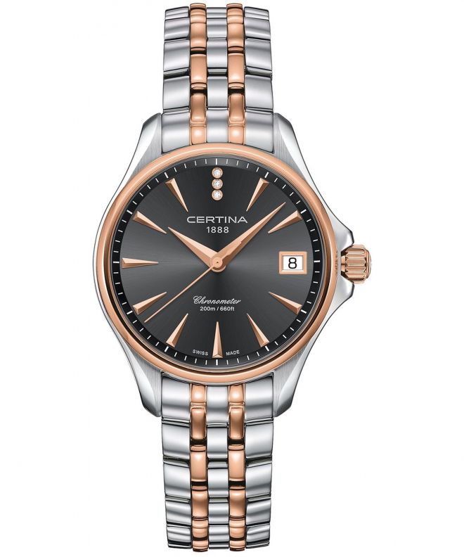 Zegarek damski Certina Aqua DS Action Lady Diamonds		 C032.051.22.086.00 (C0320512208600)