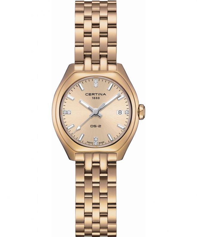 Zegarek damski Certina DS-2 Lady Diamonds C049.210.33.026.00 (C0492103302600)