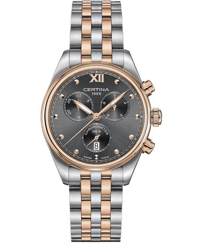 Zegarek damski Certina Urban DS-8 Chrono Lady C033.234.22.088.00 (C0332342208800)