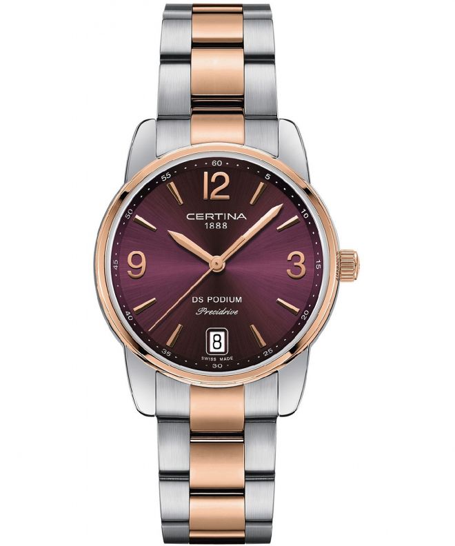 Zegarek damski Certina Urban DS Podium Lady C034.210.22.427.00 (C0342102242700)
