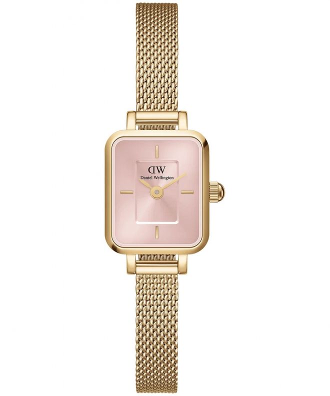 Zegarek damski Daniel Wellington Quadro Mini Evergold Blush 15 DW00100655