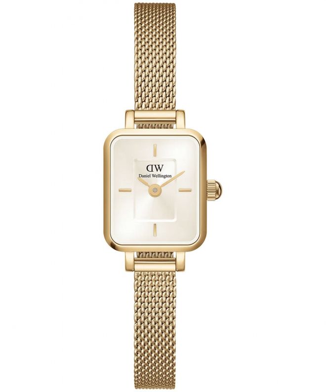Zegarek damski Daniel Wellington Quadro Mini Evergold Champagne 15 DW00100656