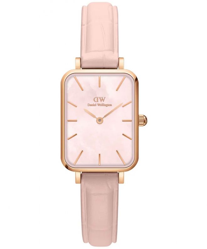Zegarek damski Daniel Wellington Quadro Pressed Rouge 20 DW00100508