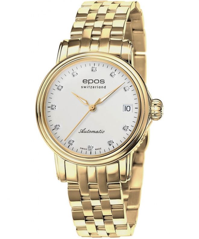 Zegarek damski Epos Diamond Automatic 4390.152.22.88.32