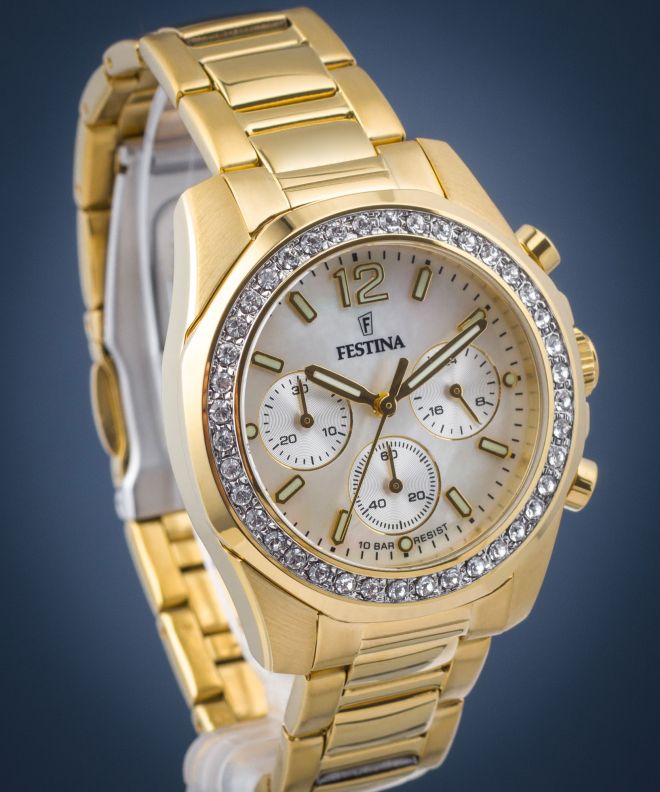 Zegarek damski Festina Boyfriend Chronograph F20609/1
