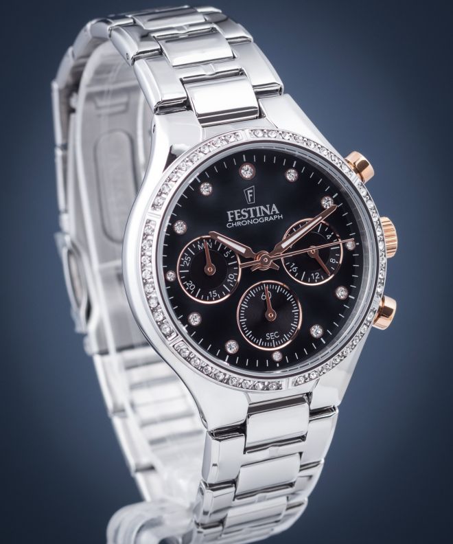 Zegarek damski Festina Boyfriend Collection Chronograph F20401/4