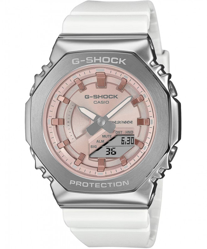 Zegarek damski Casio G-SHOCK Classic Women Sparkle of Winter GM-S2100WS-7AER