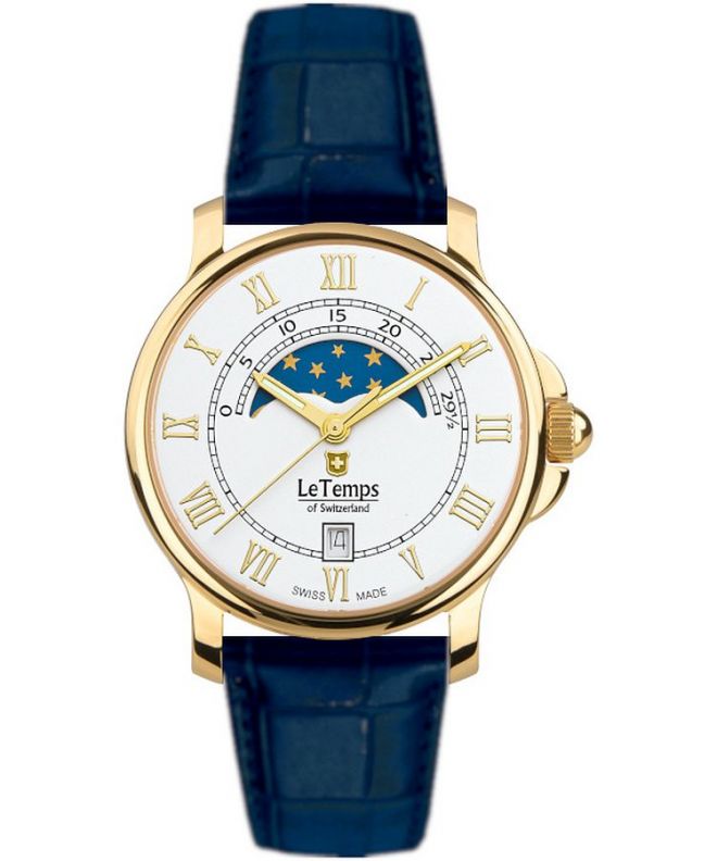 Zegarek damski Le Temps Zafira Moon Phase LT1055.53BL63