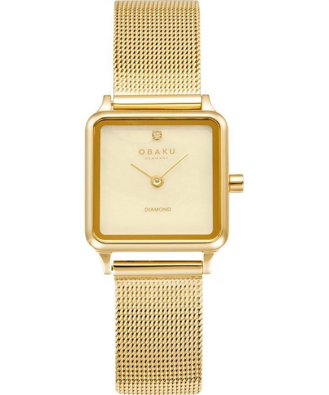 Zegarek damski Obaku Diamond V301LXGGMG