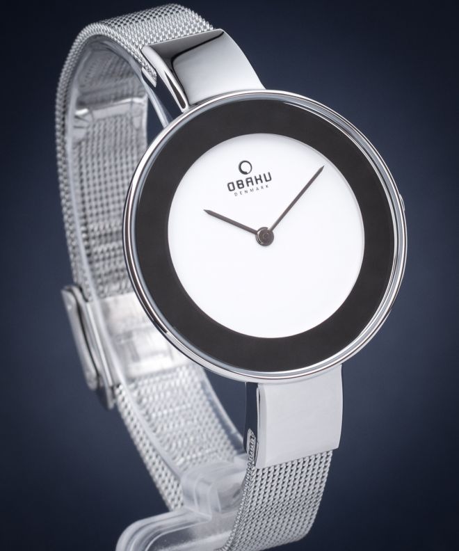 Zegarek damski Obaku Himmel Steel V167LXCIMC