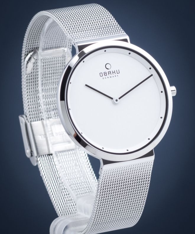Zegarek damski Obaku Papir Lille 								 V230LXCWMC