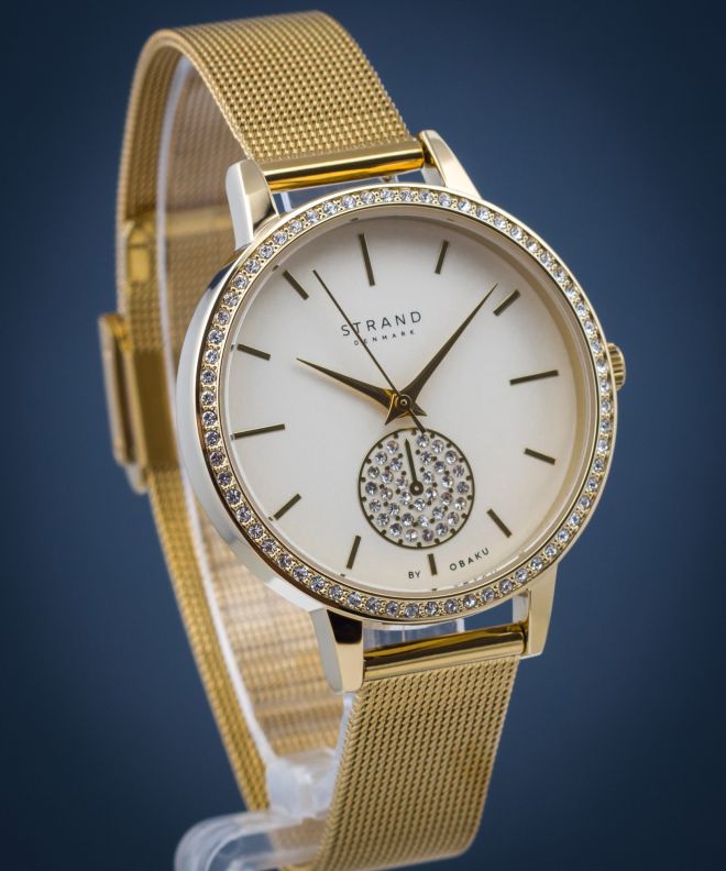 Zegarek damski Strand by Obaku Isla S705LXGGMG